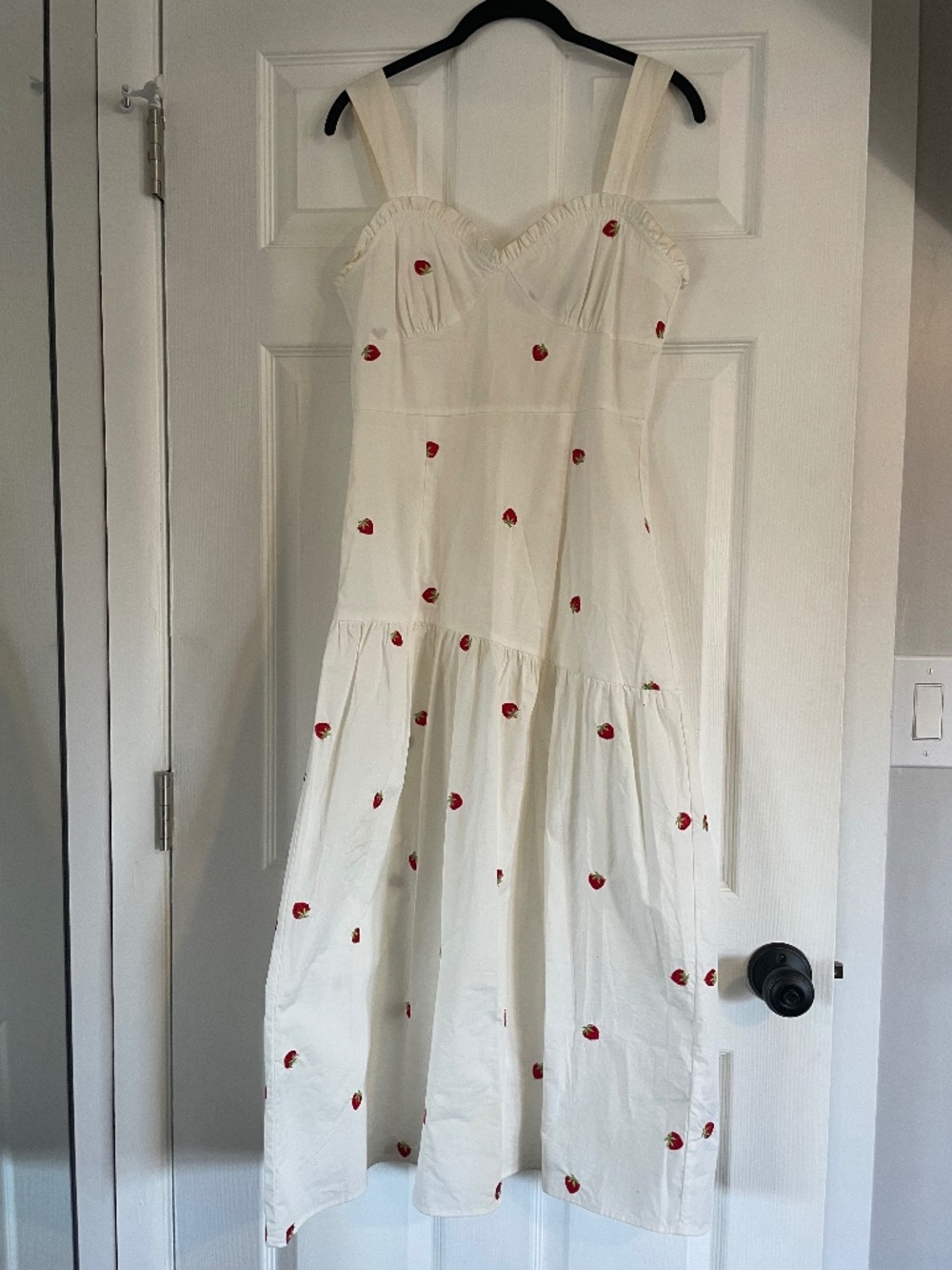Never Fully Dressed White Strawberry Azelia Dress